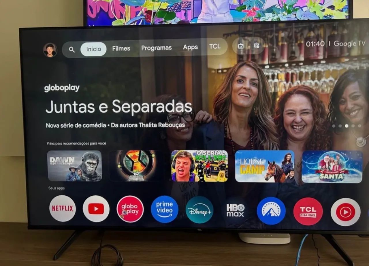 televisão smart 55 polegadas  - Foto 3