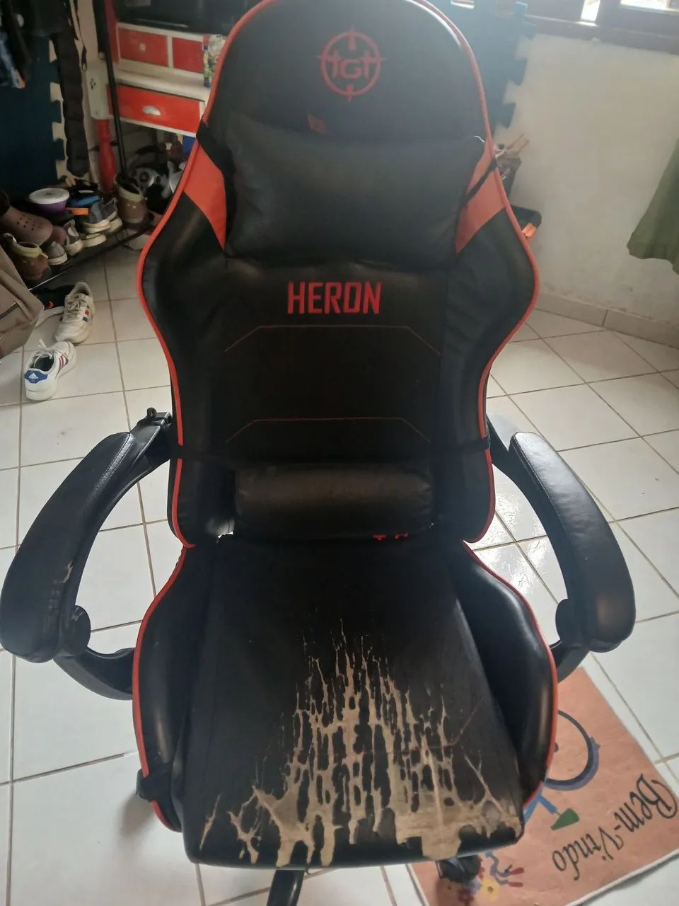 Cadeira gamer usada