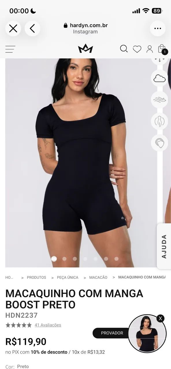 Roupa hardyn fitness