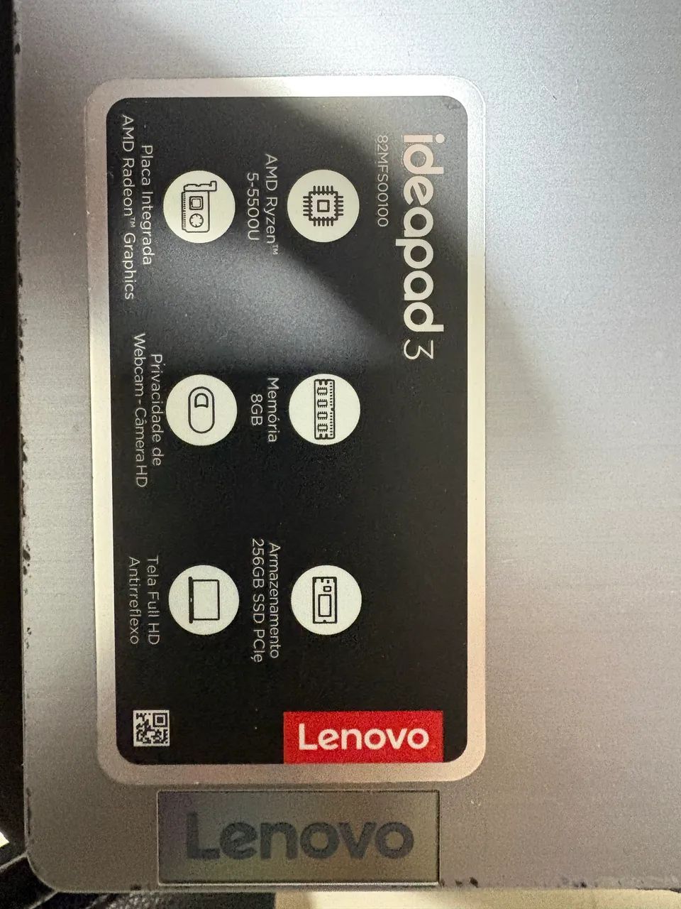Notebook Lenovo Ideapad3 - Ryzen 5 - Foto 5