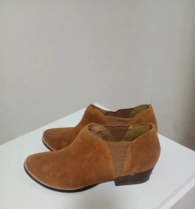 Bota feminina cano curto - Foto 4