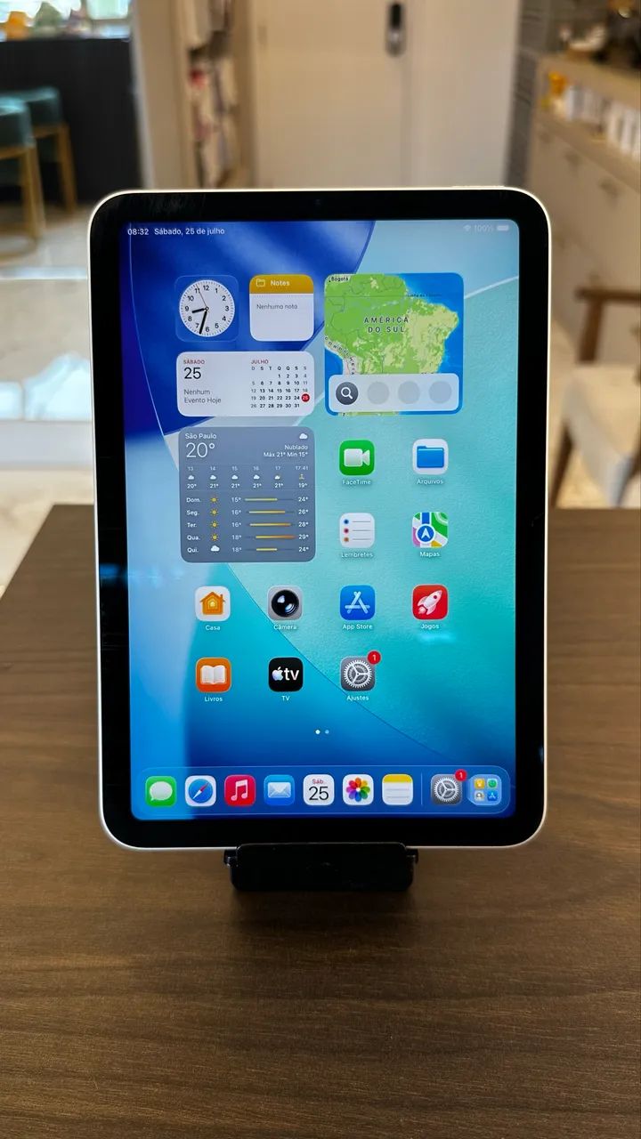 IPAD MINI 6TH 64GB STARLIGHT SEMINOVO / LOJA FÍSICA - Tablets e E