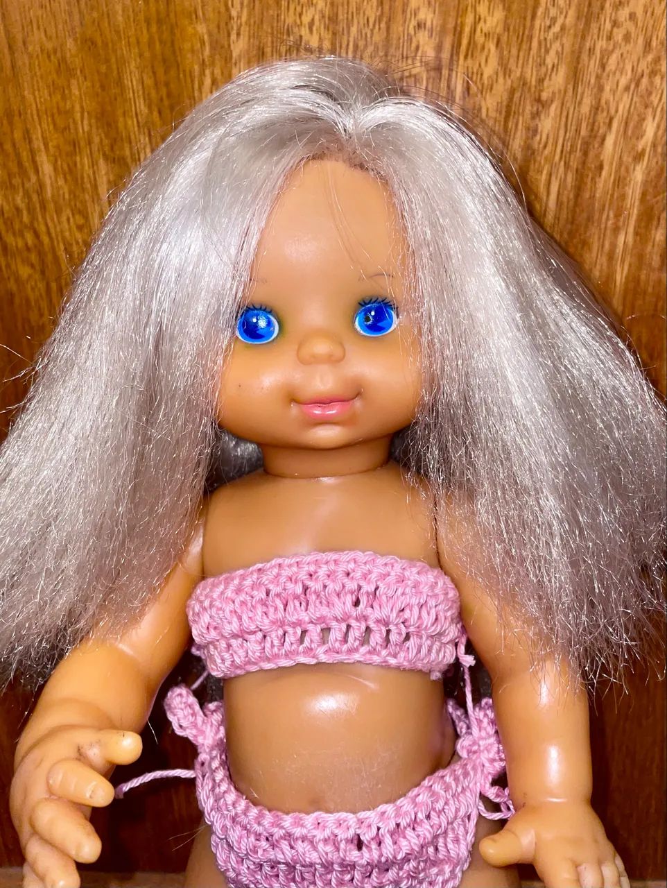 Boneca baby sol estrela antiga