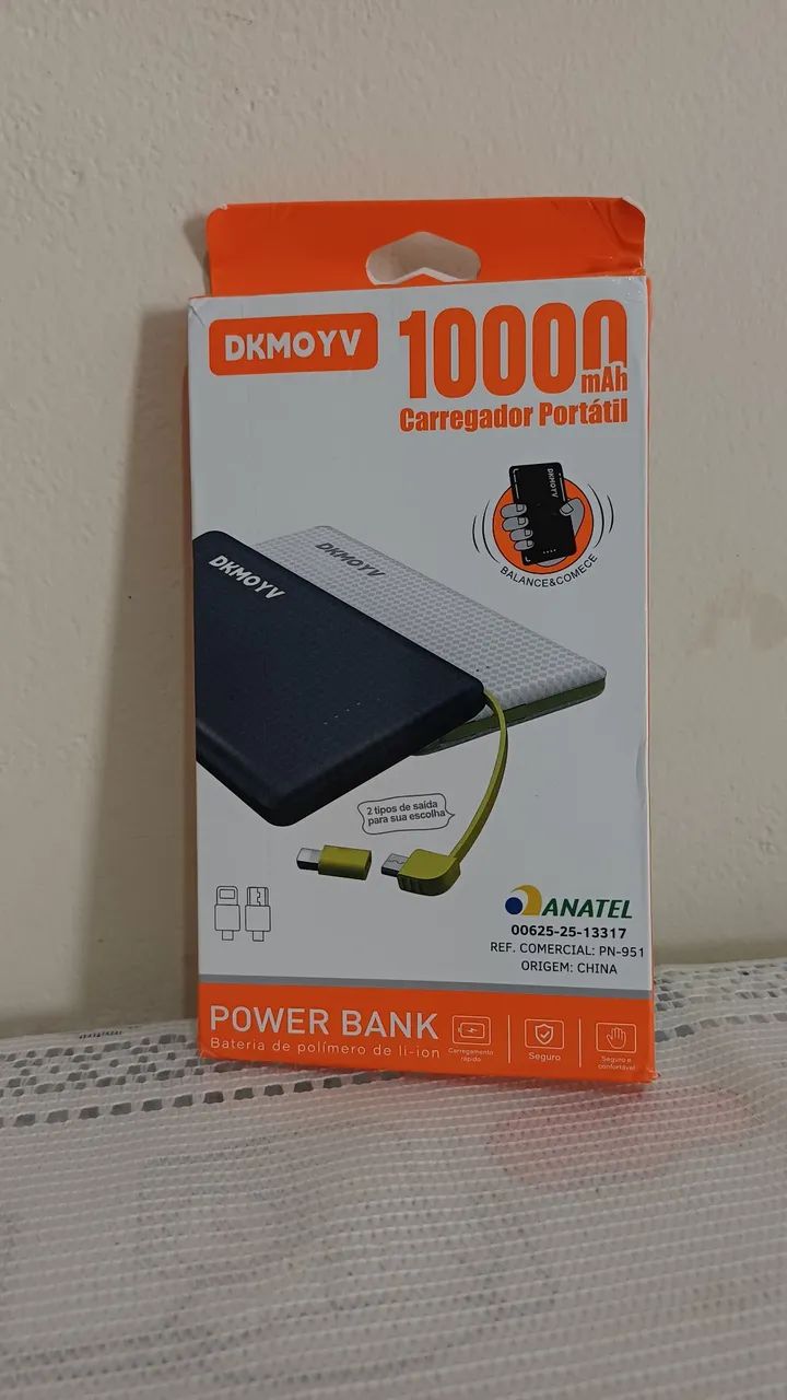 Carregador Portátil 10.000mAh  - Foto 3