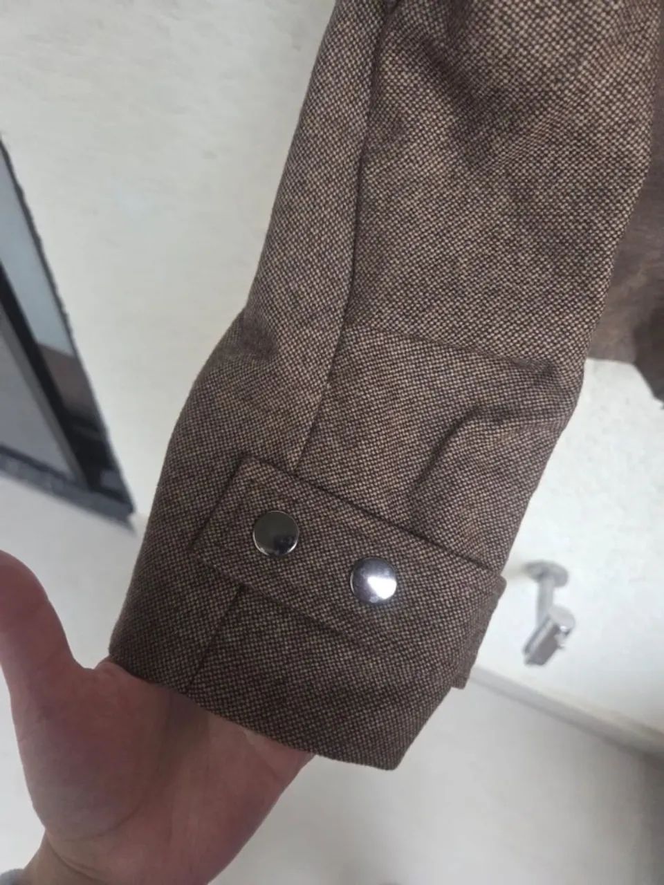 Jaqueta bomber alfaiataria com lã Unique Chic - Foto 4