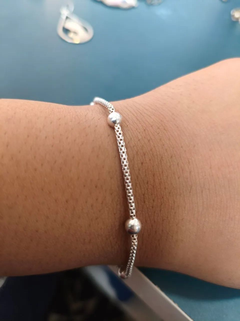 Pulseira de prata - Foto 4