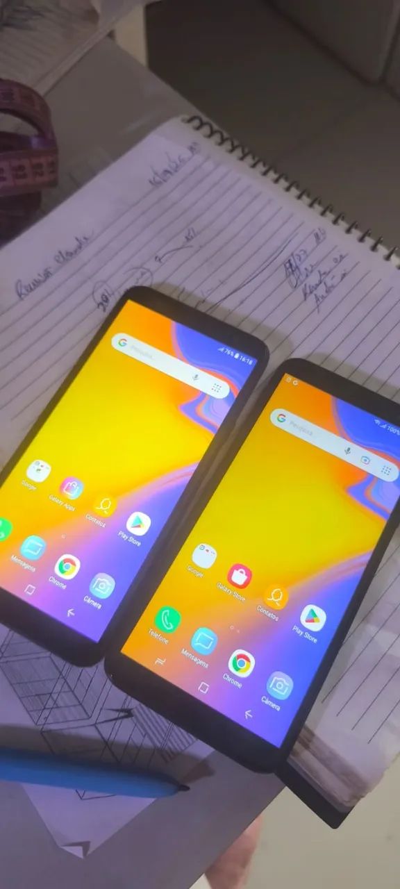 Vendo 02 celulares Samsung Galaxy J4 Core 16Gb USADOS