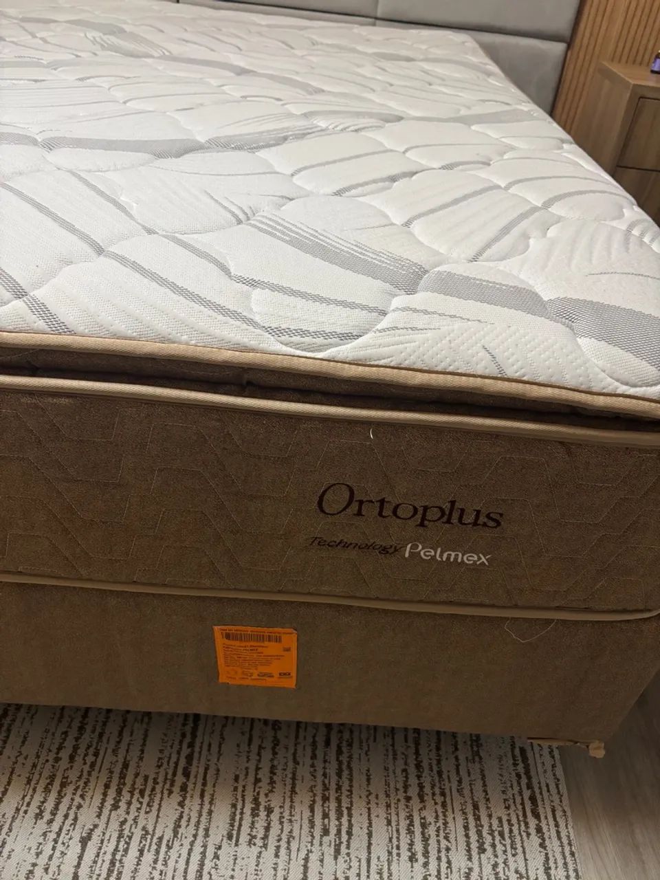 Colchão e base de cama king size - Foto 3