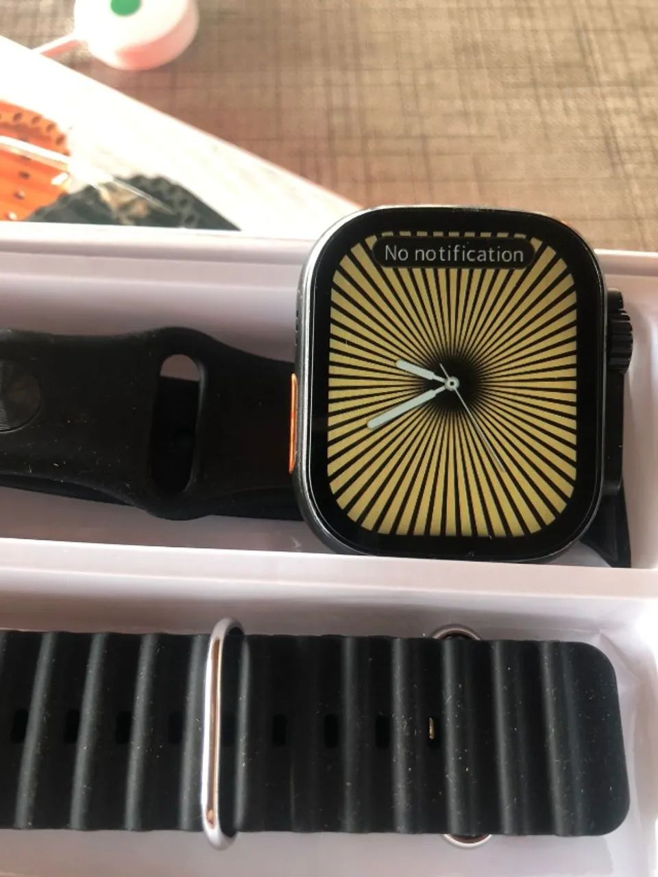 Smartwatch Kw51 Ultra 3 - Preto