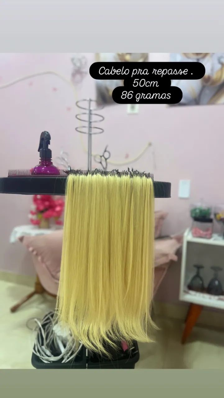 Cabelo brasileiro de repasse 