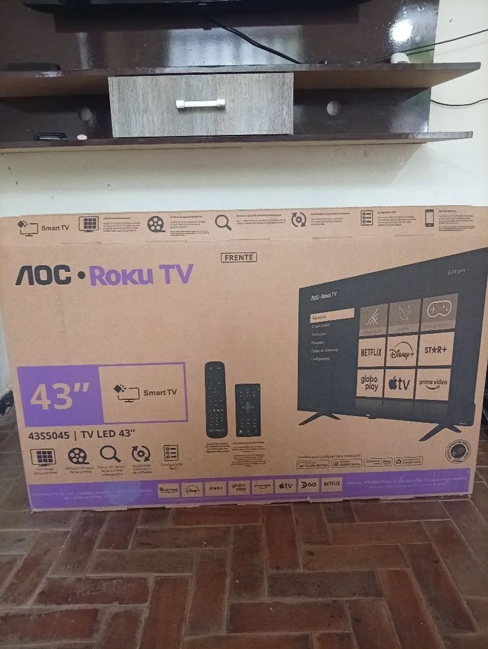Tv smart 43 Full HD Dled semi Nova 