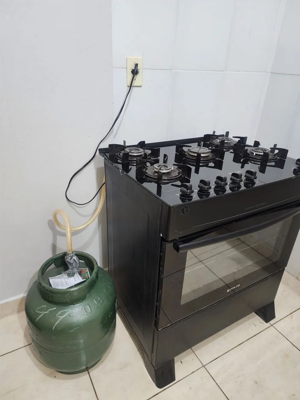 FOGAO 5 BOCAS + GÁS