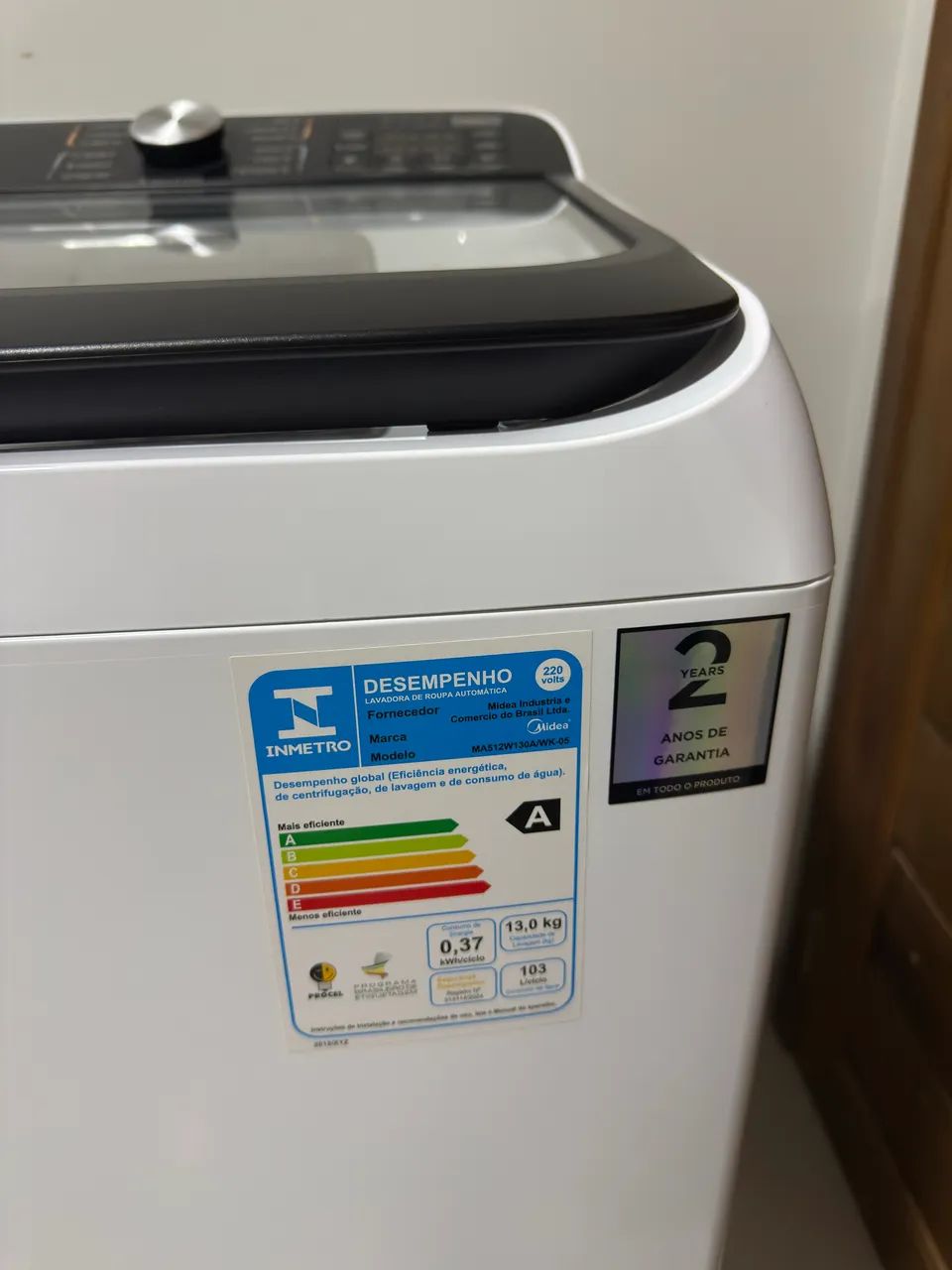 Máquina de Lavar Midea 13kg Wave-Agitador 220v - Foto 6