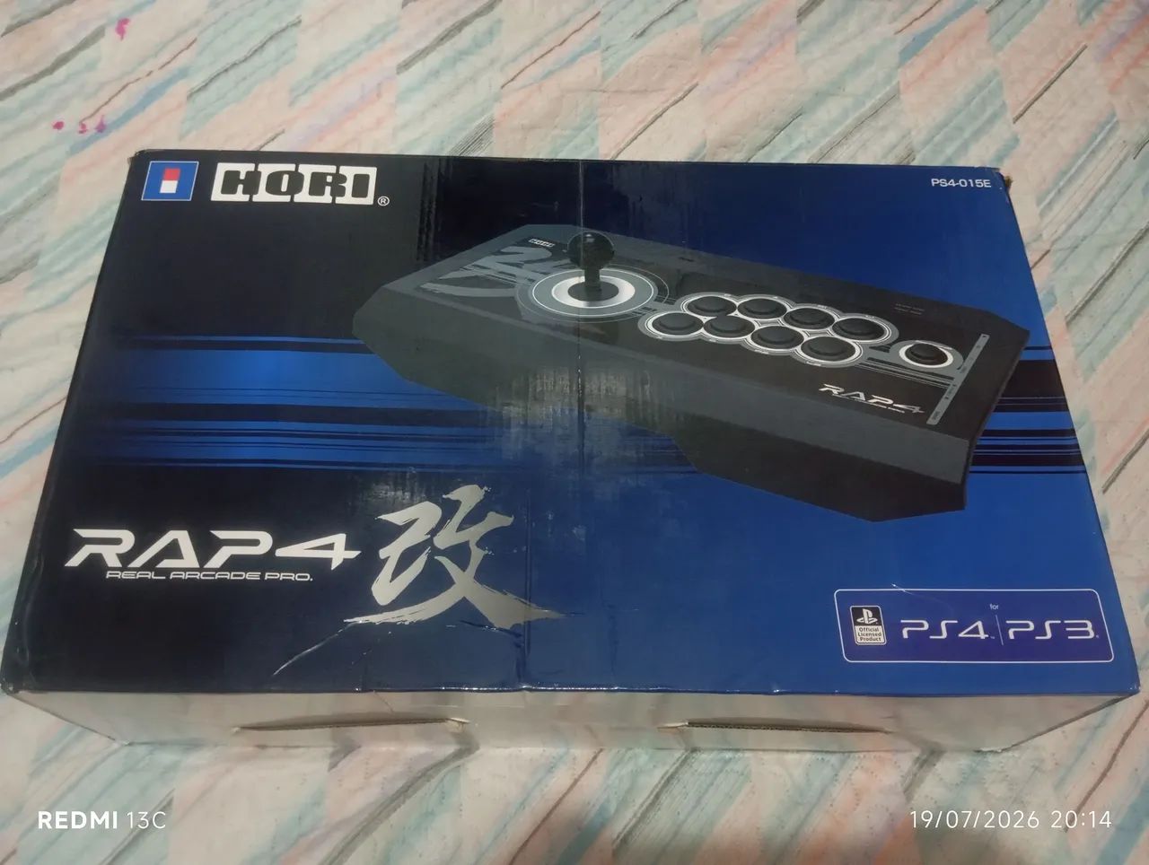 Controle Arcade Hori Rap4 - Ps5/Ps4/Ps3/Pc