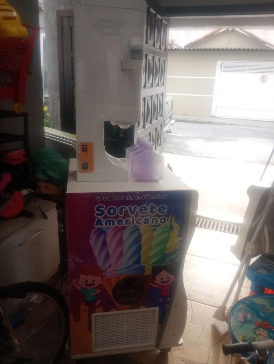 Máquina de sorvete americano semi Nova  - Foto 3