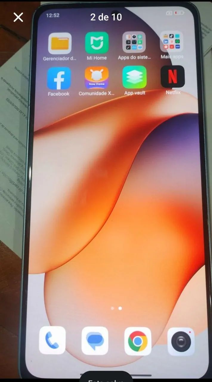 Redmi note 13 256gb 8 ram Ice blue com caixa - Foto 4