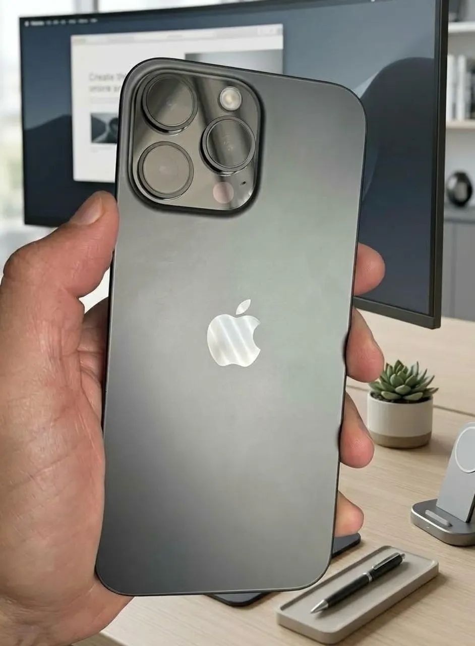 iPhone 16 PRO MAX 256 - PRETO IMPECÁVEL 