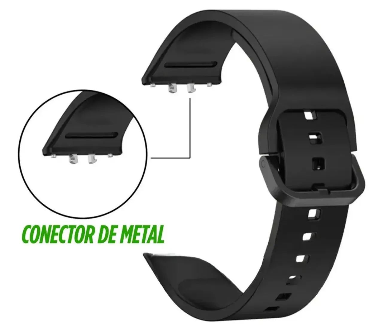 Pulseira Silicone Para Samsung Galaxy Fit 3  - Foto 5