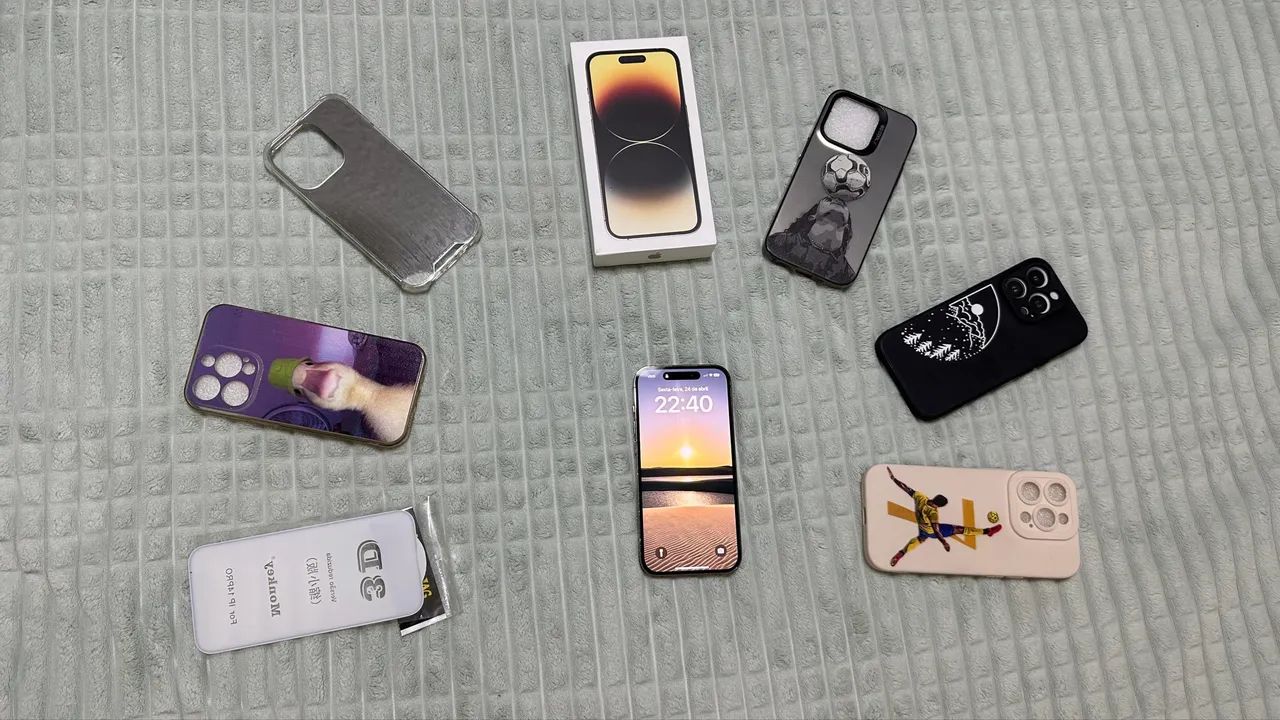 iPhone 14 PRO - 256gb dourado
