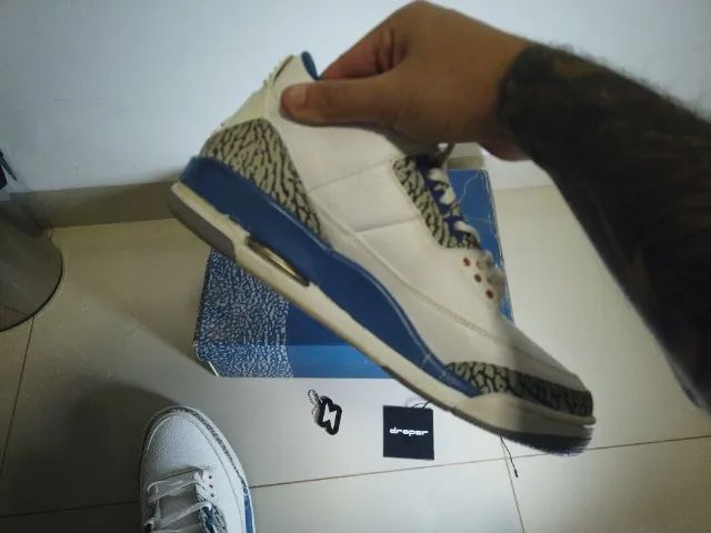 Venda jordan 3 Wizards True Blue and Copper - Foto 5