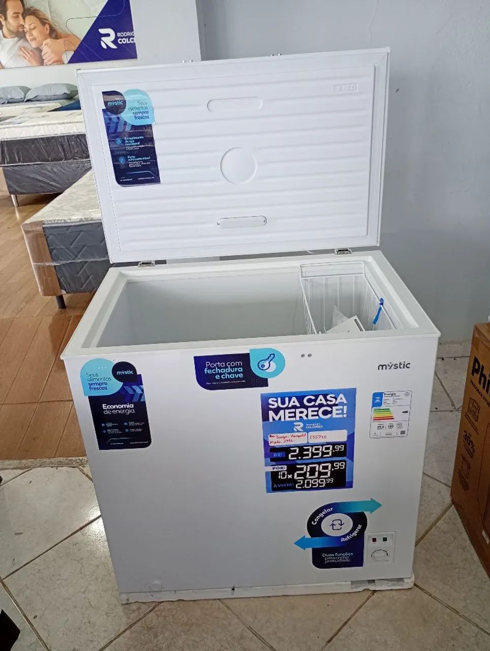 Freezer Horizontal Mystic 199L - Foto 3