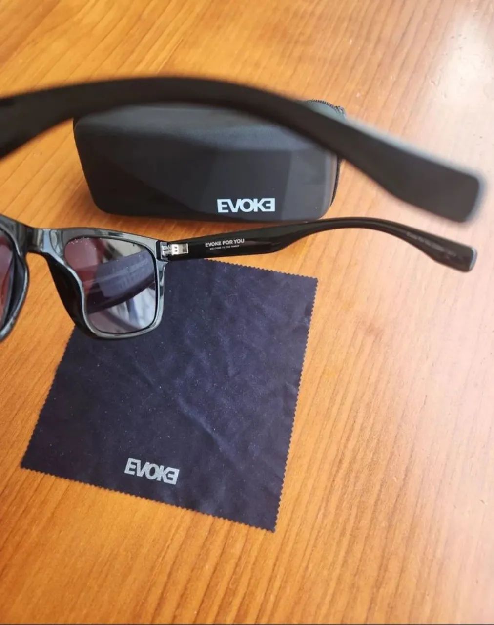 ÓCULOS DE SOL EVOKE EYEWEAR ? COMPLETO COM ESTOJO - Foto 5