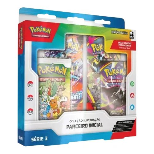 Pokémon Coleção Parceiro Inicial Serie 3