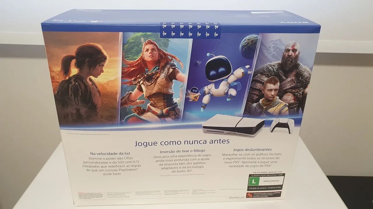PS5 Slim 1TB com Leitor de Disco - Foto 2
