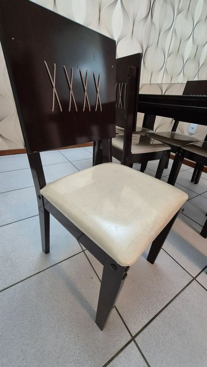 Mesa de Jantar 6 cadeiras - Foto 4