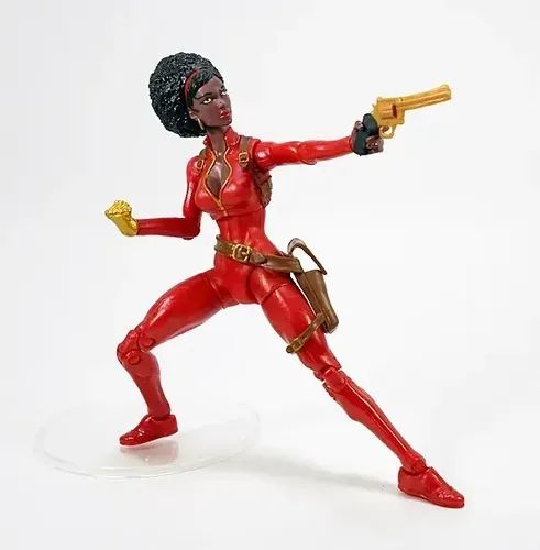 Marvel legends Misty Knight wave Rhino (sem baf) - Foto 2