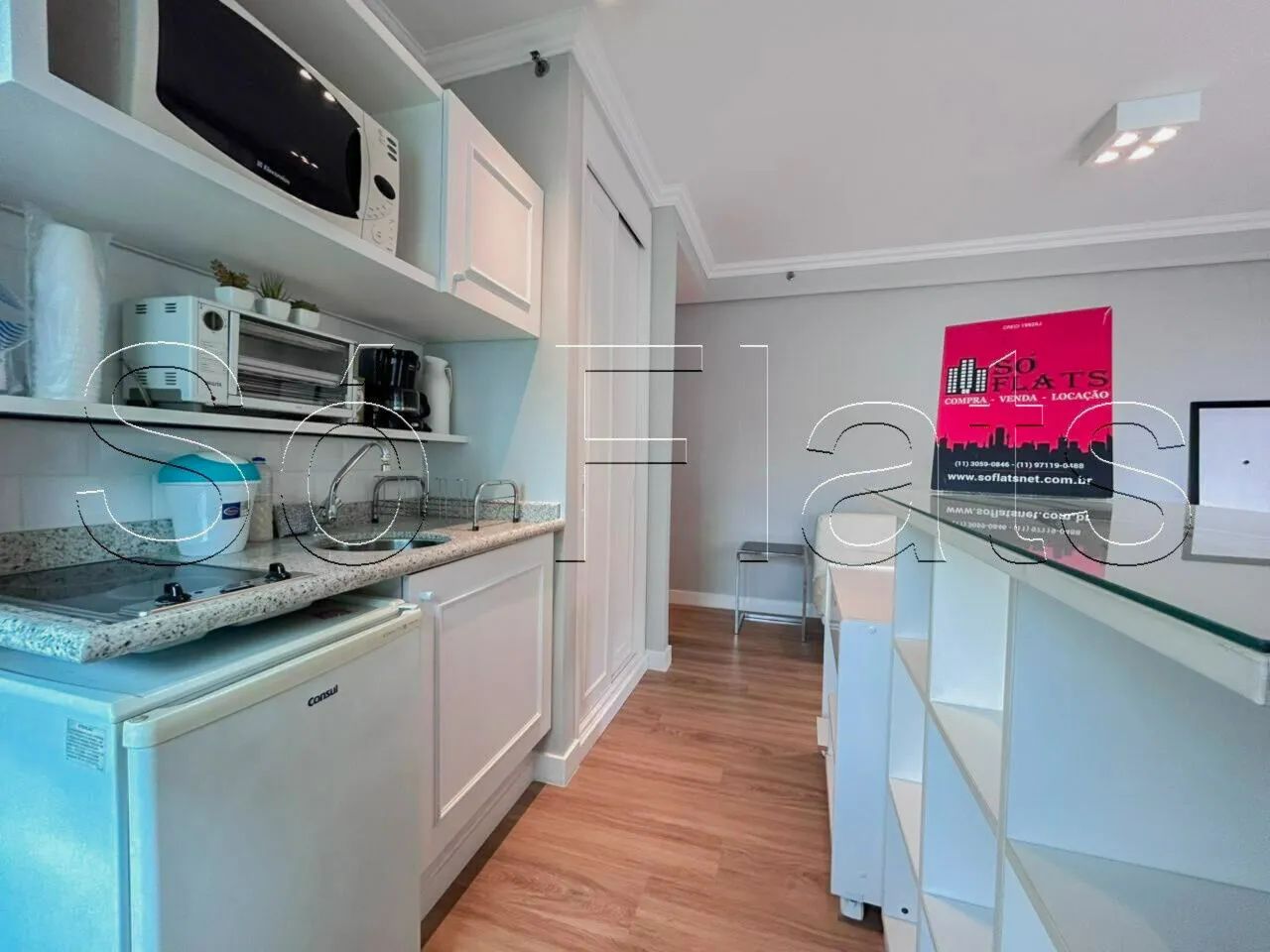 Flat na Rua Bela Cintra nos Jardins próx da Av. Paulista e Metrô Paulista, disponível para - Foto 9