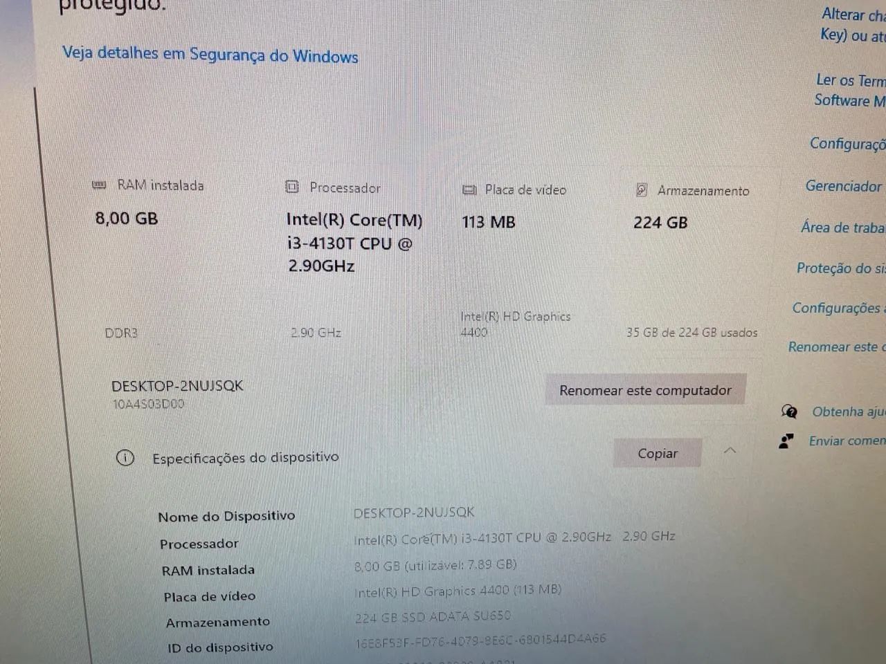 CPU Lenovo Thinkcentre M93 - Foto 4