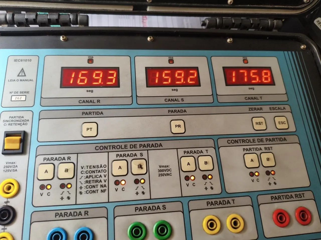 Medidor de Simultaneidade Eletroteste MS-03W - Com Cabos e Manual - Foto 3