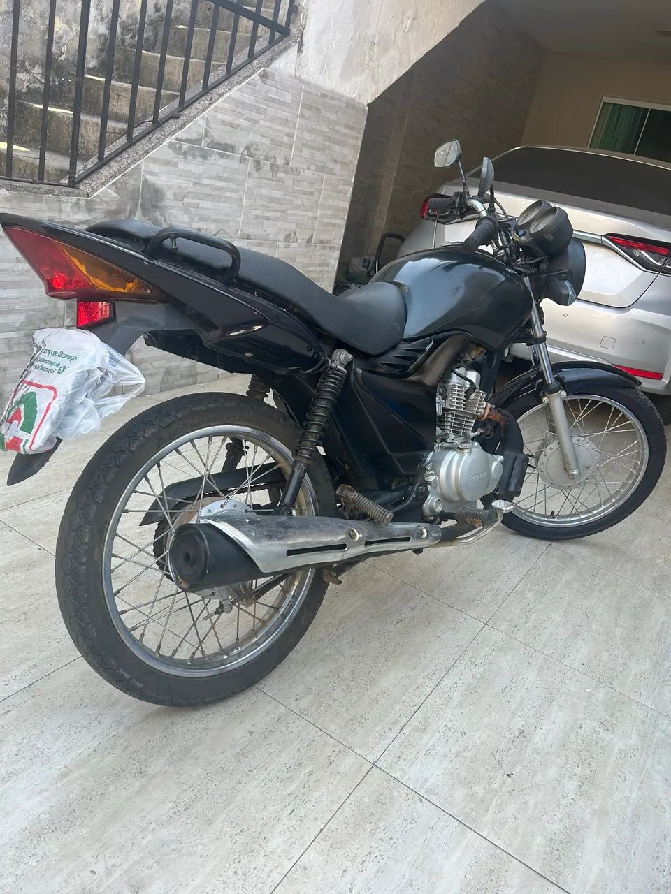 CG FAN 125 ES 2011 partida elétrica