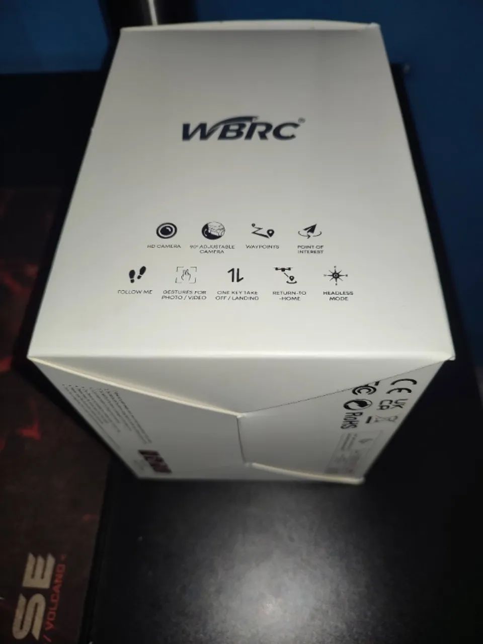 Drone WBRC W9 com GPS e Câmera Ajustável - Completo na Caixa (Pronto p/ Voar) - Foto 4