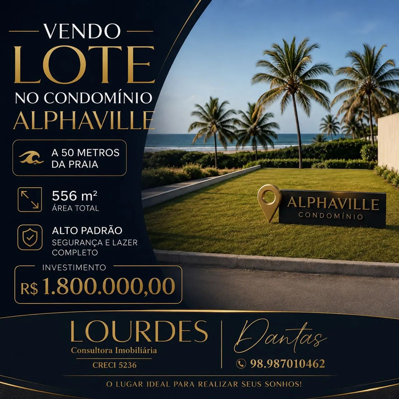 vendo Lote no alphaville construa sua casa de luxo - Foto 4