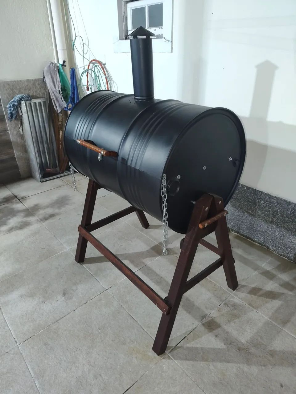 Churrasqueira de Barril ( Bafo ) - Foto 2