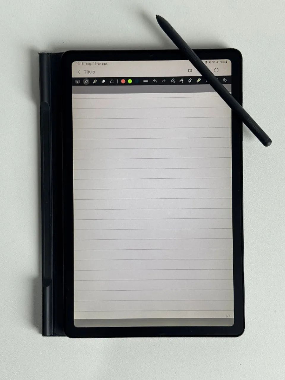 Galaxy Tab S6 Lite 64GB Cinza - Foto 2