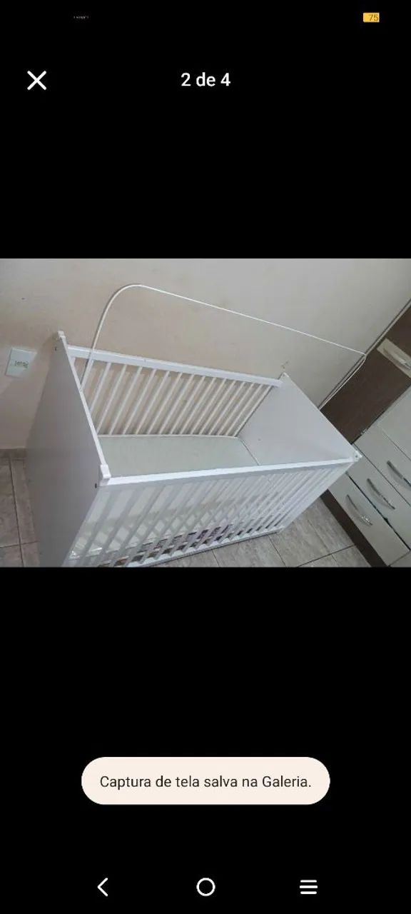 Berço americano com colchão  - Foto 2