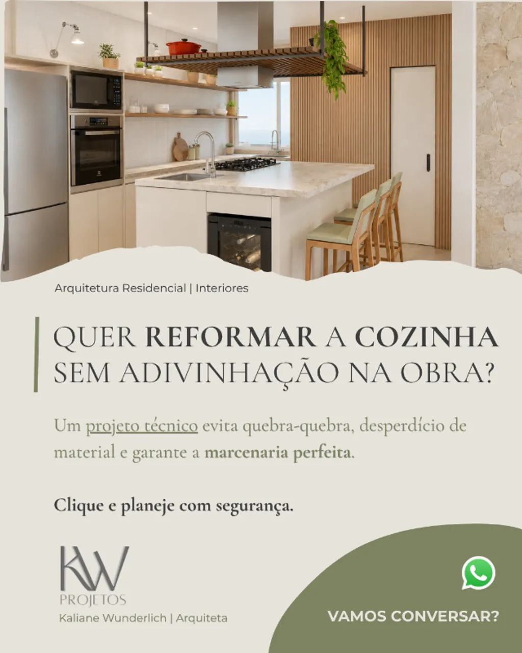 Arquiteta - Projetos Residenciais, Interiores e Detalhamento Técnico - Foto 2