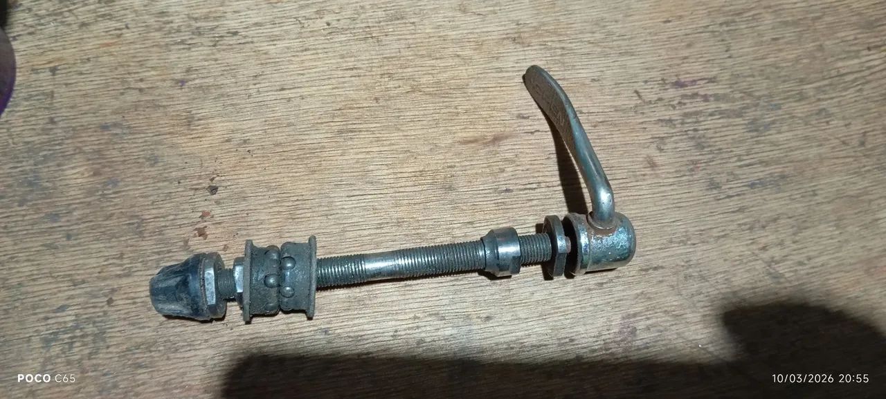 Caloi dez Monark dez eixo rápido dianteiro shimano