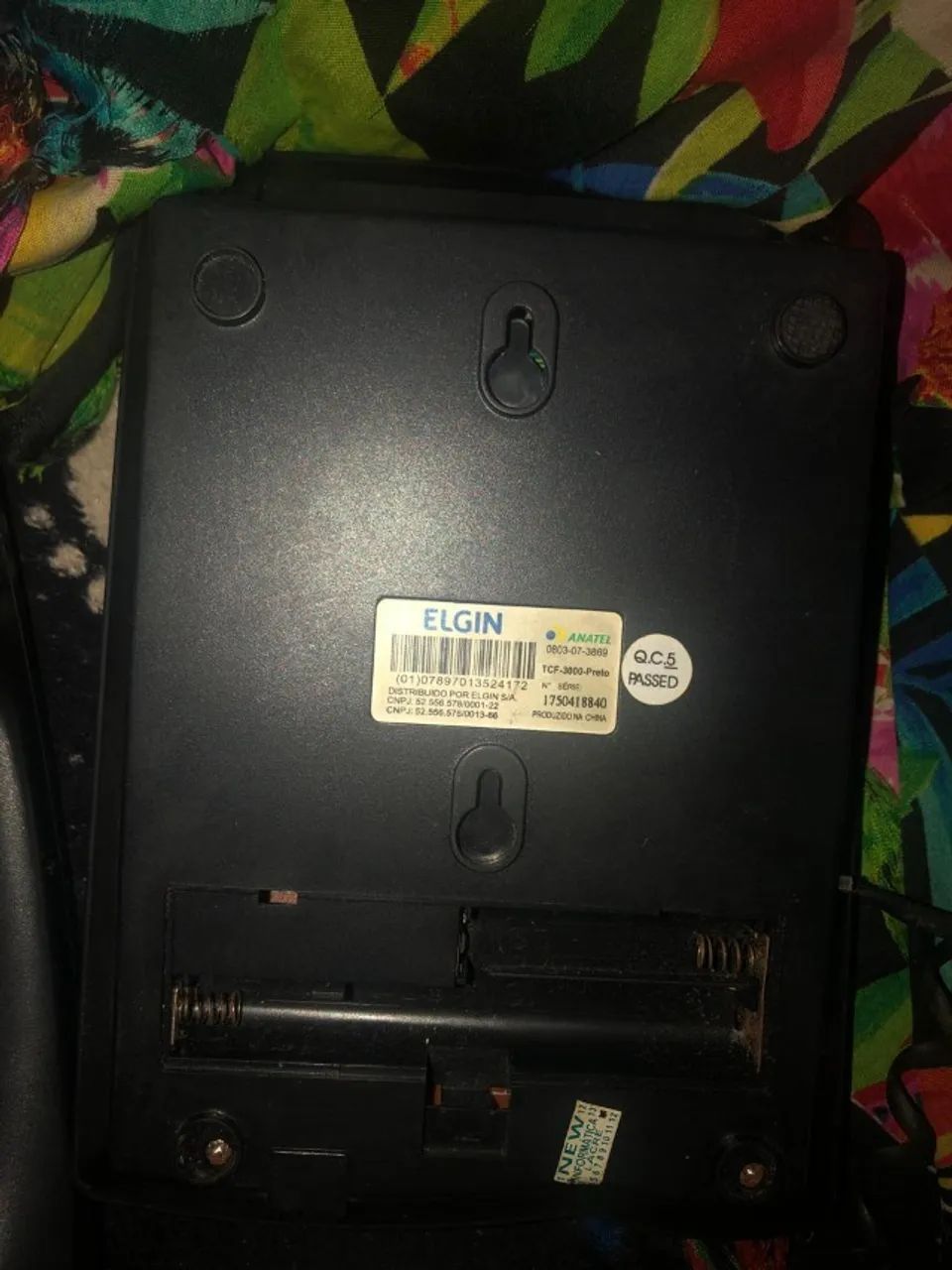 Telefone fixo com identificador de chamadas Elgin - Foto 3