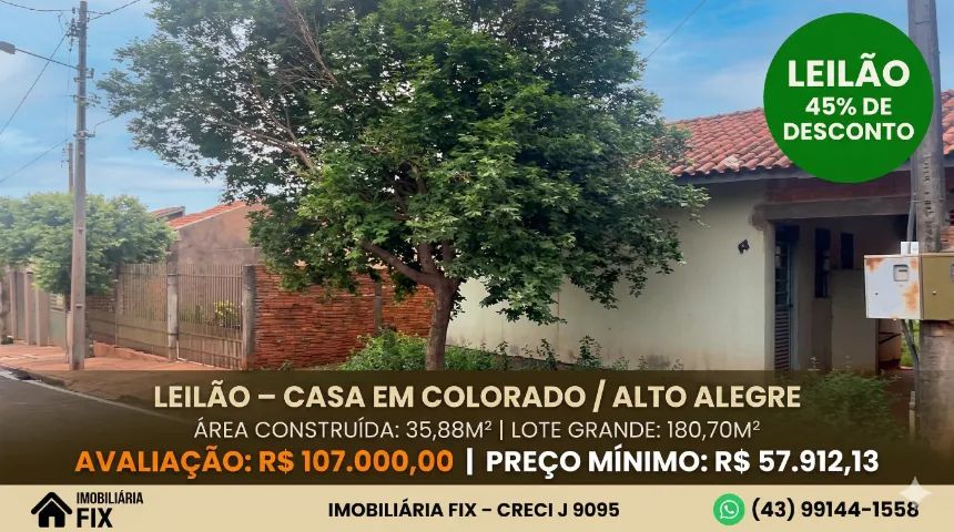 ? CASA DE LEILÃO COM SUPER DESCONTO