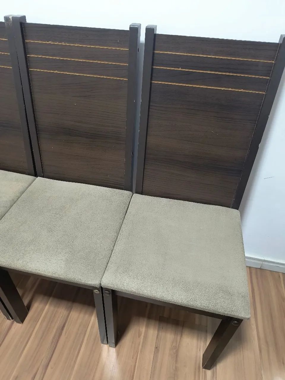 Mesa 4 Cadeiras de Vidro - Foto 2