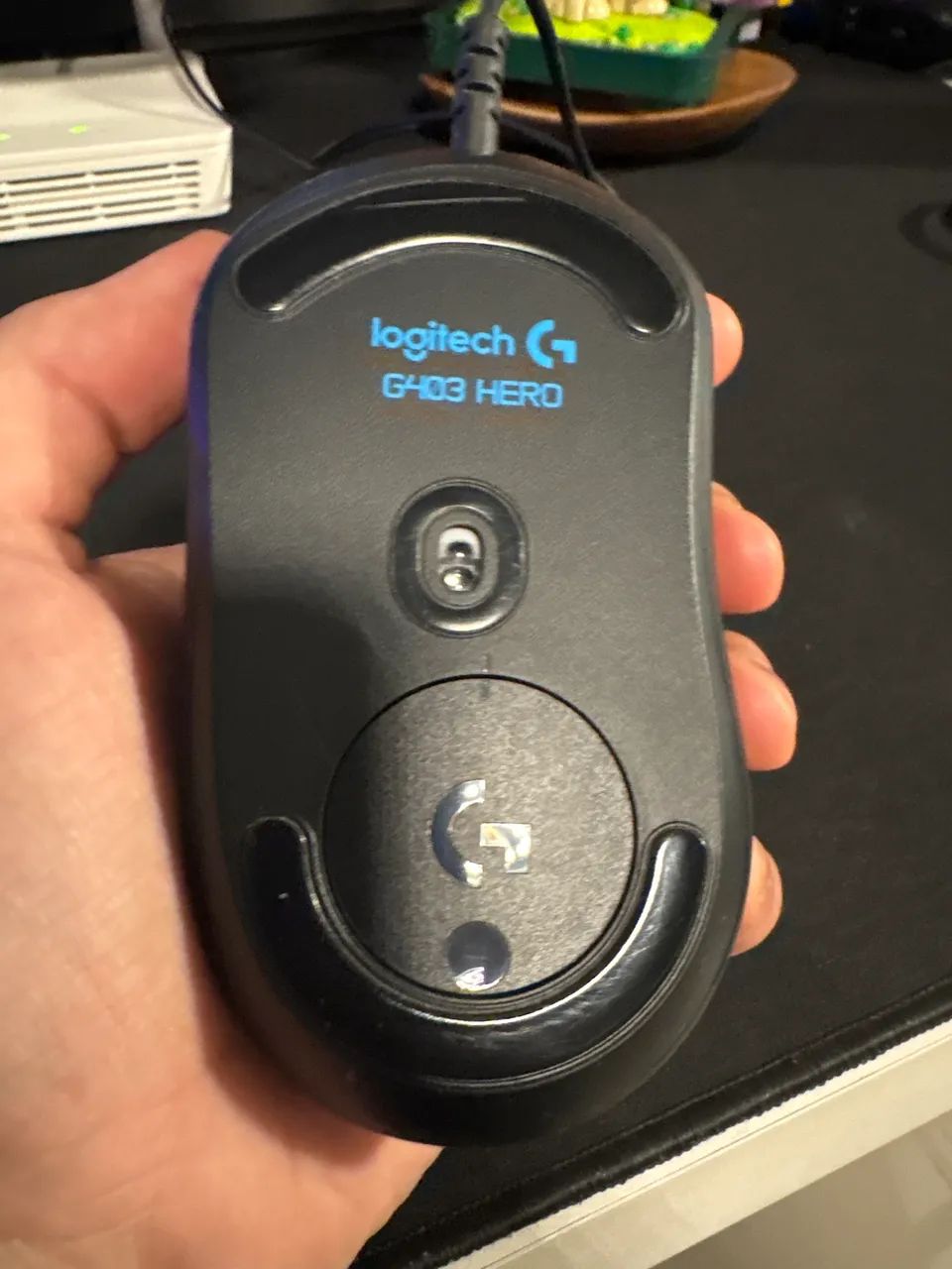 Mouse Gamer Logitech G403 HERO com RGB LIGHTSYNC, 6 Botões - Foto 3