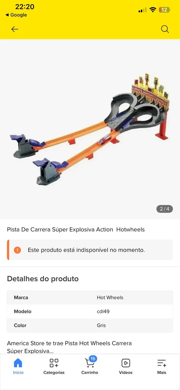 Pista hot wheels