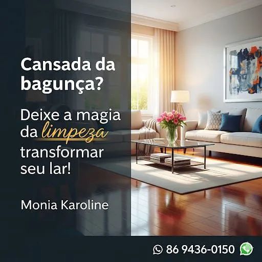 Faxinas. E serviço gerais 