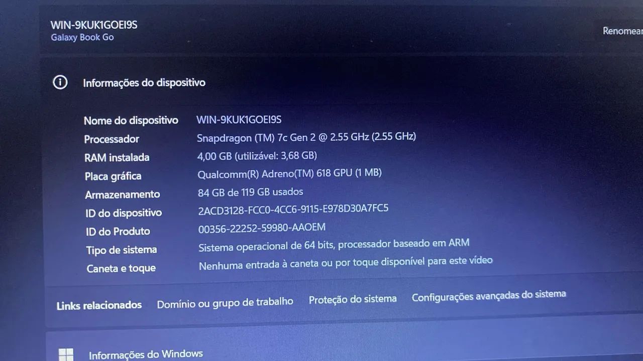 Notebook Galaxy Book Go  - Foto 2