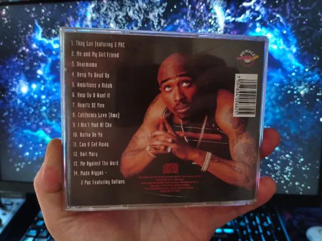 CD 2 Pac - 2 Pac - Raro - Americano - Grav Newale Records - De Época - Foto 5