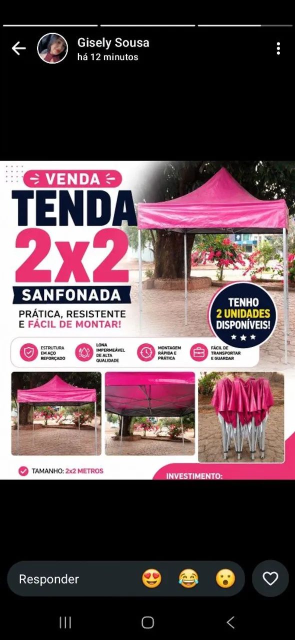 VENDO TENDA 